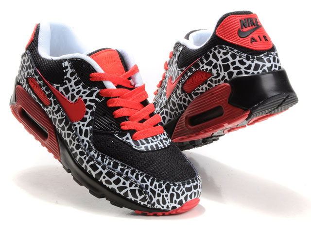 New Men'S Nike Air Max Black/White/Red